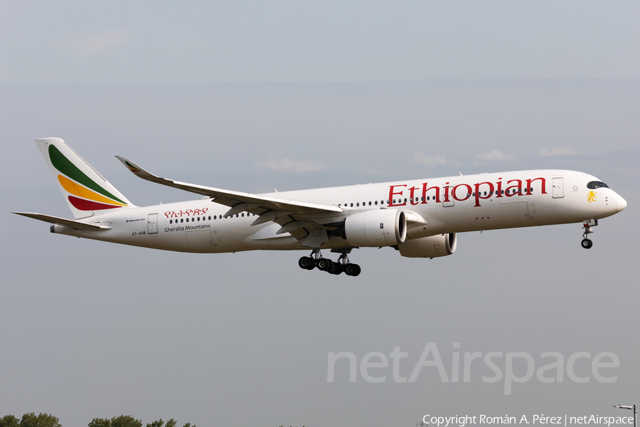 Ethiopian Airlines Airbus A350-941 (ET-AUB) | Photo 570881