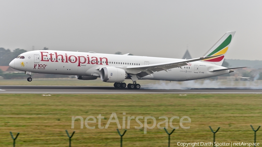 Ethiopian Airlines Boeing 787-9 Dreamliner (ET-AUQ) | Photo 282335