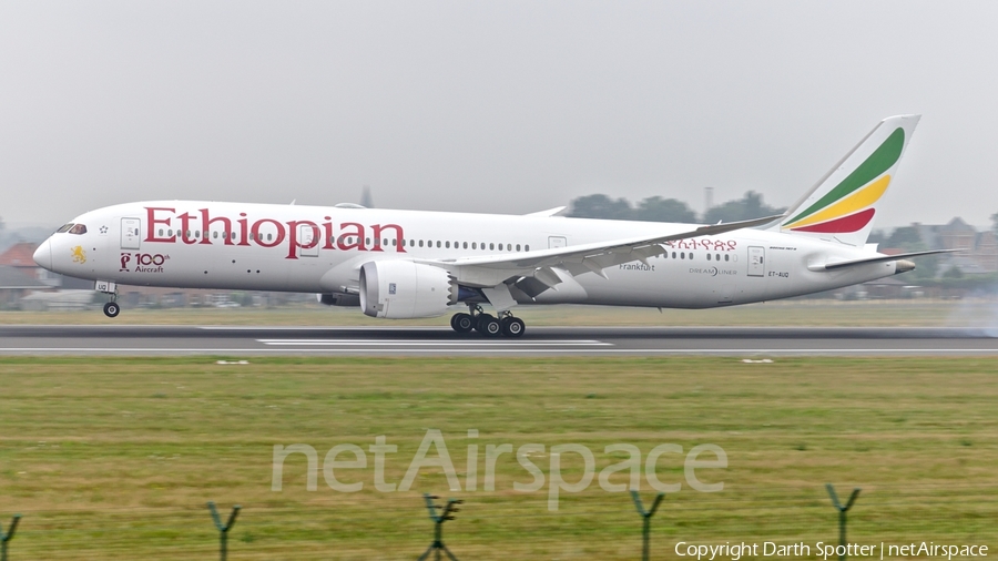 Ethiopian Airlines Boeing 787-9 Dreamliner (ET-AUQ) | Photo 282337