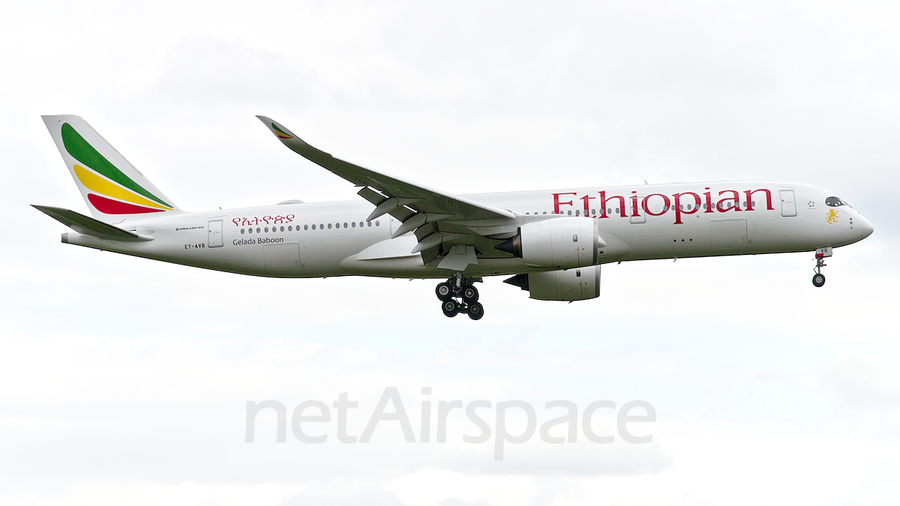 Ethiopian Airlines Airbus A350-941 (ET-AVB) | Photo 264890