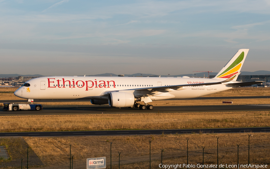 Ethiopian Airlines Airbus A350-941 (ET-AVD) | Photo 339718