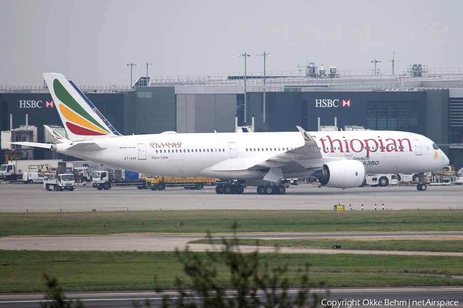 Ethiopian Airlines Airbus A350-941 (ET-AVE) | Photo 335434