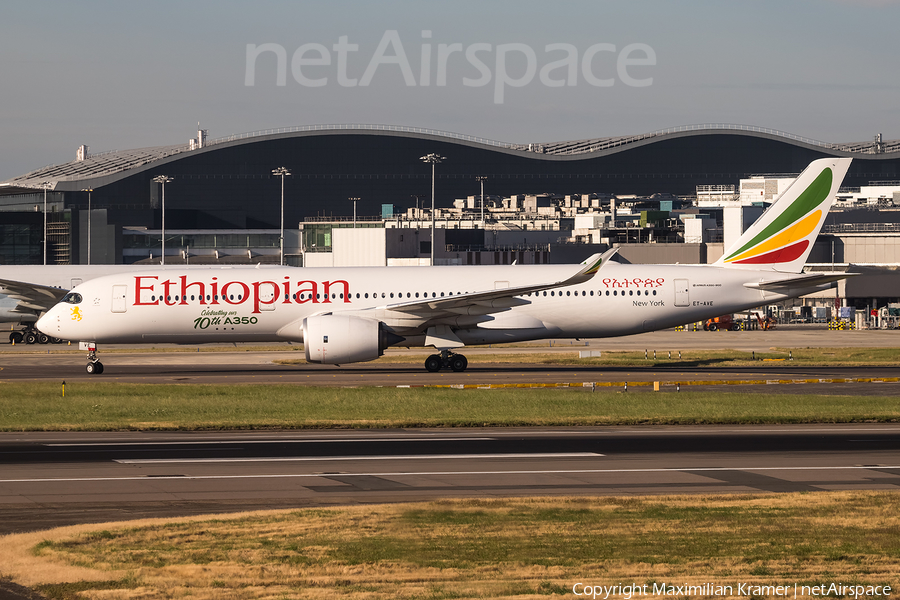 Ethiopian Airlines Airbus A350-941 (ET-AVE) | Photo 392460