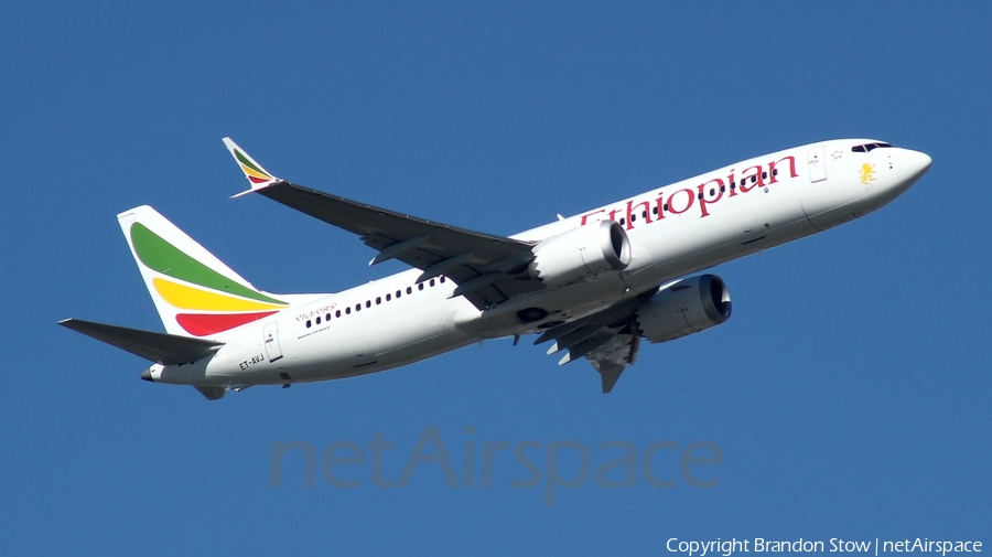 Ethiopian Airlines Boeing 737-8 MAX (ET-AVJ) | Photo 314334