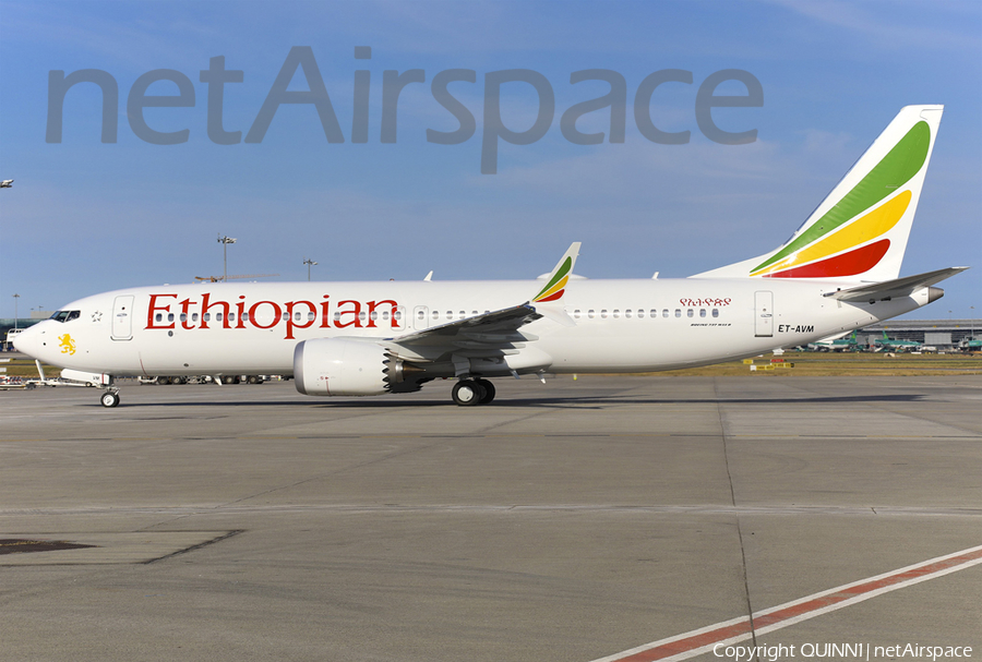 Ethiopian Airlines Boeing 737-8 MAX (ET-AVM) | Photo 251939