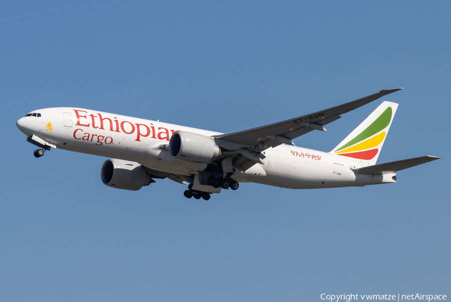 Ethiopian Cargo Boeing 777-F60 (ET-AVN) | Photo 502082