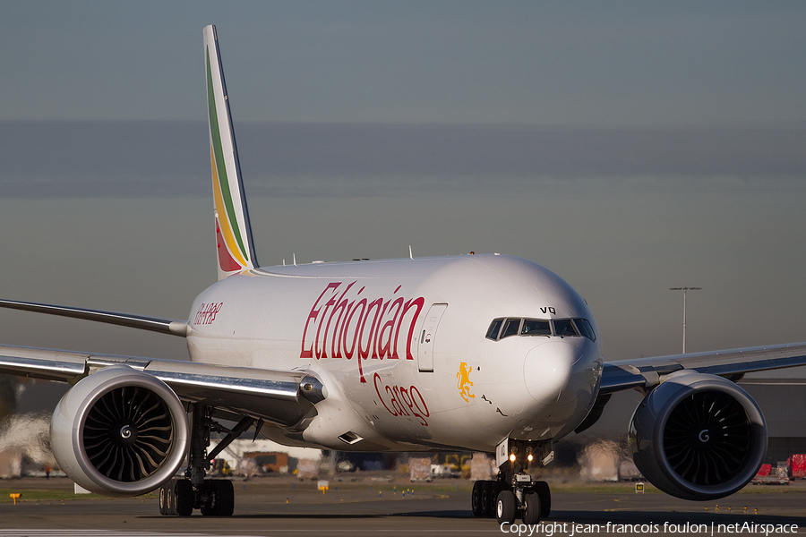 Ethiopian Cargo Boeing 777-F6N (ET-AVQ) | Photo 410777