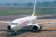 Ethiopian Airlines Boeing 737-8 MAX (ET-AXG) at  Brazzaville - Maya Maya International, Congo (DR)