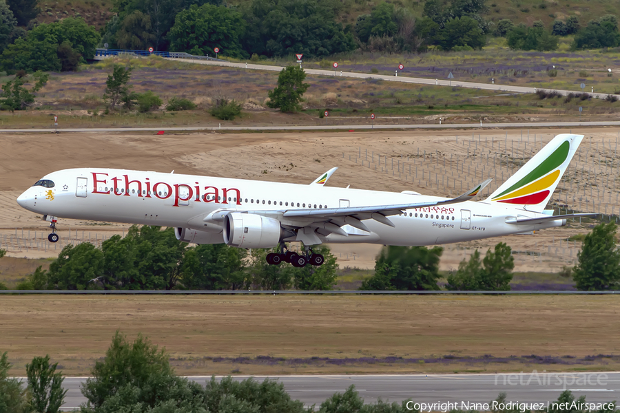Ethiopian Airlines Airbus A350-941 (ET-AYB) | Photo 623955