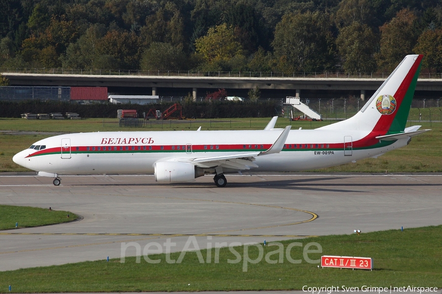 Belarusian Government Boeing 737-8EV(BBJ2) (EW-001PA) | Photo 32966