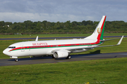 Belarusian Government Boeing 737-8EV(BBJ2) (EW-001PA) at  Hamburg - Fuhlsbuettel (Helmut Schmidt), Germany