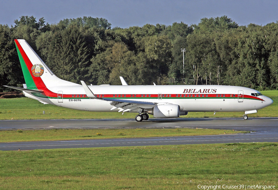 Belarusian Government Boeing 737-8EV(BBJ2) (EW-001PA) | Photo 131563