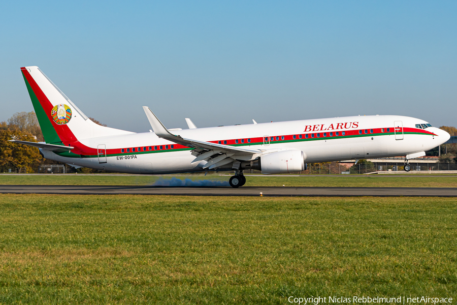 Belarusian Government Boeing 737-8EV(BBJ2) (EW-001PA) | Photo 357688