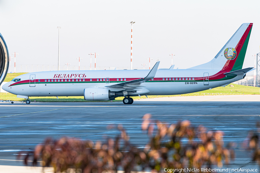 Belarusian Government Boeing 737-8EV(BBJ2) (EW-001PA) | Photo 357689