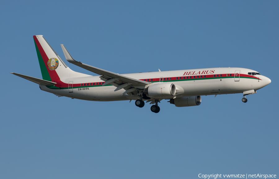 Belarusian Government Boeing 737-8EV(BBJ2) (EW-001PA) | Photo 357855