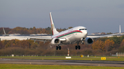 Belarusian Government Boeing 737-8EV(BBJ2) (EW-001PA) at  Hamburg - Fuhlsbuettel (Helmut Schmidt), Germany