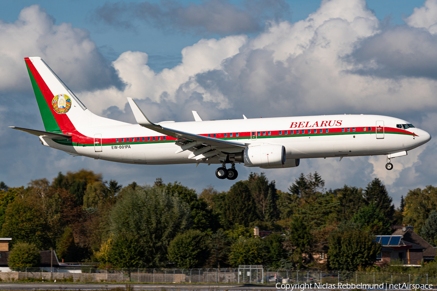 Belarusian Government Boeing 737-8EV(BBJ2) (EW-001PA) | Photo 406541