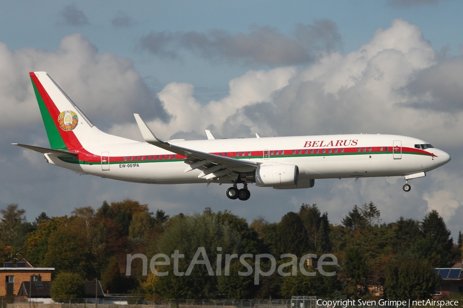 Belarusian Government Boeing 737-8EV(BBJ2) (EW-001PA) | Photo 406562