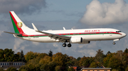 Belarusian Government Boeing 737-8EV(BBJ2) (EW-001PA) at  Hamburg - Fuhlsbuettel (Helmut Schmidt), Germany