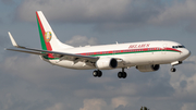 Belarusian Government Boeing 737-8EV(BBJ2) (EW-001PA) at  Hamburg - Fuhlsbuettel (Helmut Schmidt), Germany