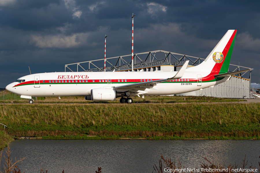Belarusian Government Boeing 737-8EV(BBJ2) (EW-001PA) | Photo 408644