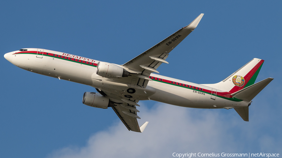 Belarusian Government Boeing 737-8EV(BBJ2) (EW-001PA) | Photo 408672