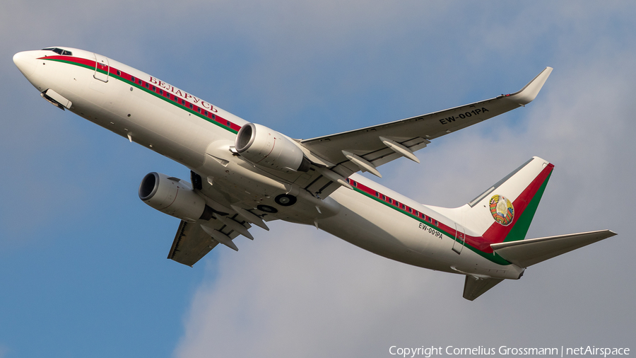 Belarusian Government Boeing 737-8EV(BBJ2) (EW-001PA) | Photo 408673