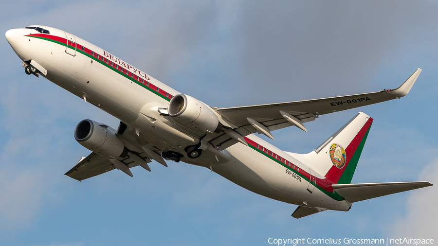 Belarusian Government Boeing 737-8EV(BBJ2) (EW-001PA) | Photo 408679