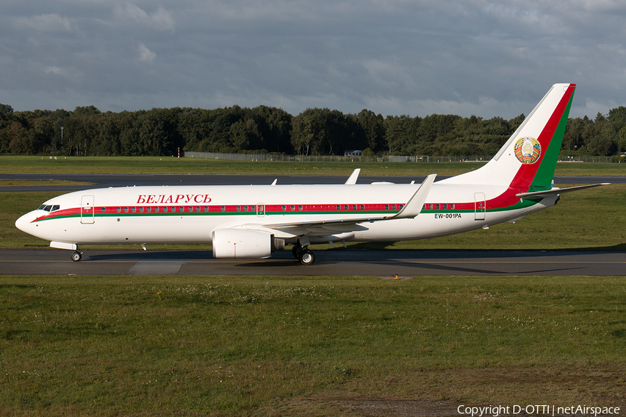 Belarusian Government Boeing 737-8EV(BBJ2) (EW-001PA) | Photo 512998