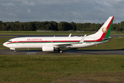 Belarusian Government Boeing 737-8EV(BBJ2) (EW-001PA) at  Hamburg - Fuhlsbuettel (Helmut Schmidt), Germany