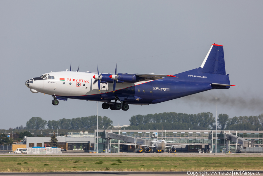 Ruby Star Antonov An-12BK (EW-275TI) | Photo 402707