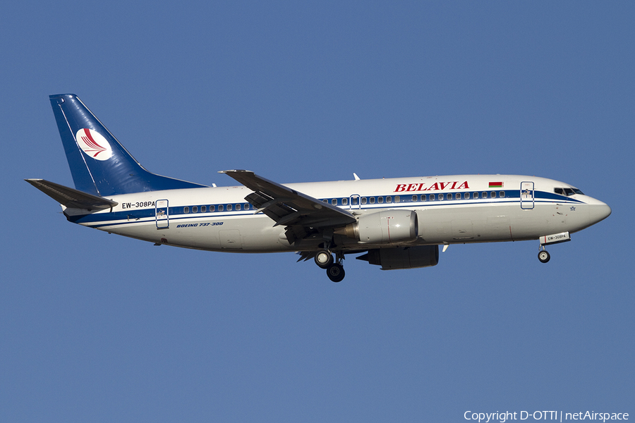 Belavia Belarus Airlines Boeing 737-3K2 (EW-308PA) | Photo 392841