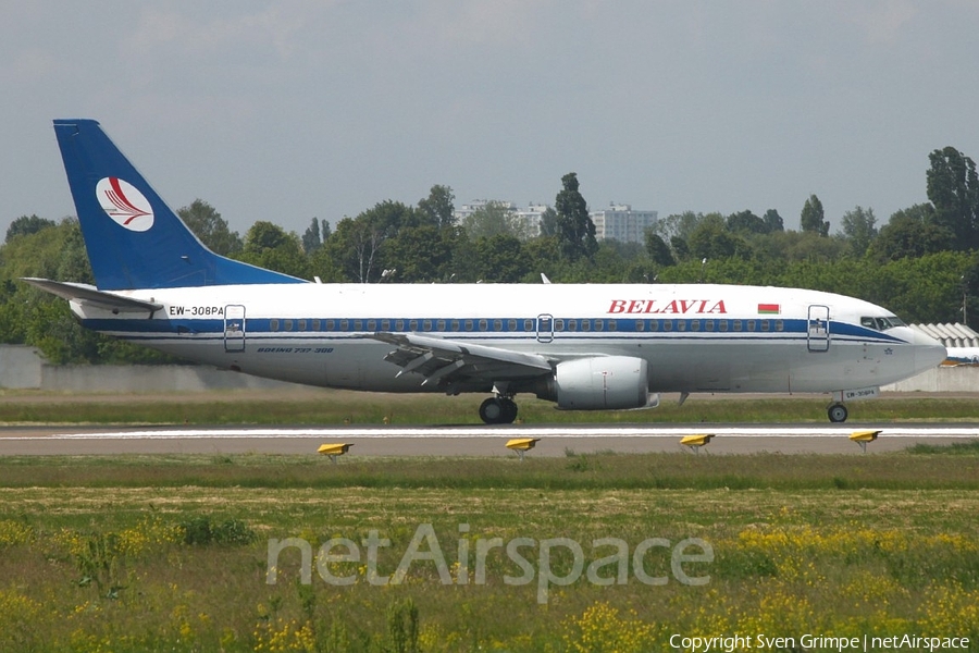 Belavia Belarus Airlines Boeing 737-3K2 (EW-308PA) | Photo 248664