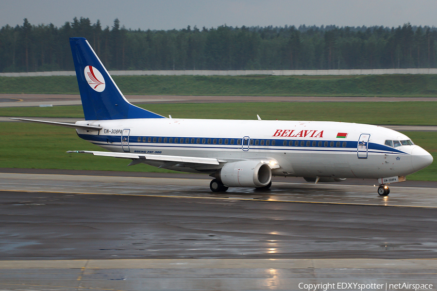 Belavia Belarus Airlines Boeing 737-3K2 (EW-308PA) | Photo 344785