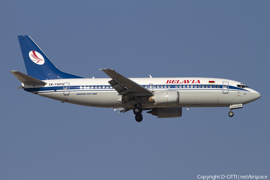 Belavia Belarus Airlines Boeing 737-3Q8 (EW-336PA) | Photo 392209