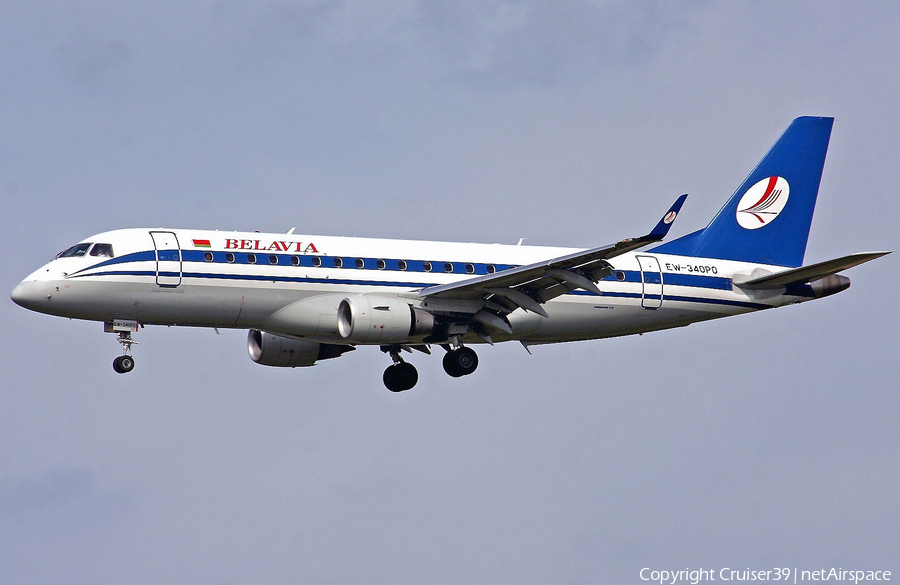 Belavia Belarus Airlines Embraer ERJ-175LR (ERJ-170-200LR) (EW-340PO) | Photo 119756