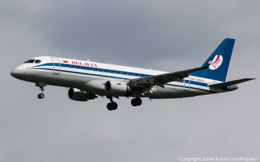 Belavia Belarus Airlines Embraer ERJ-175LR (ERJ-170-200LR) (EW-340PO) | Photo 106271