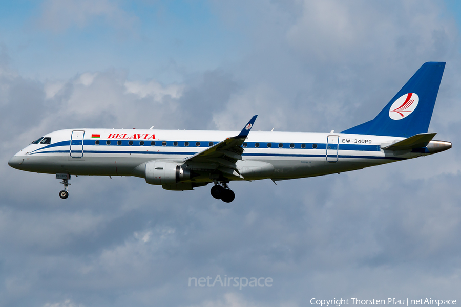 Belavia Belarus Airlines Embraer ERJ-175LR (ERJ-170-200LR) (EW-340PO) | Photo 106317