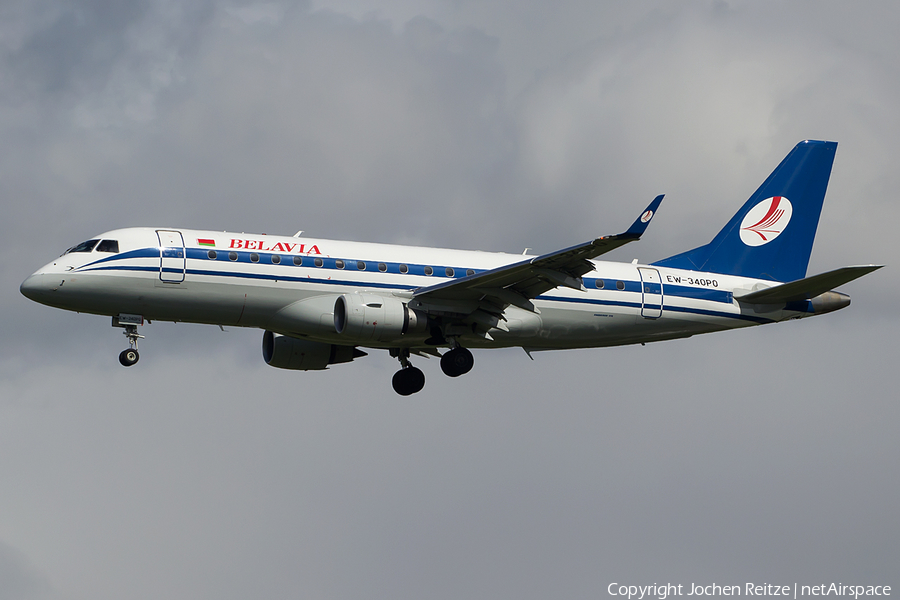 Belavia Belarus Airlines Embraer ERJ-175LR (ERJ-170-200LR) (EW-340PO) | Photo 106389