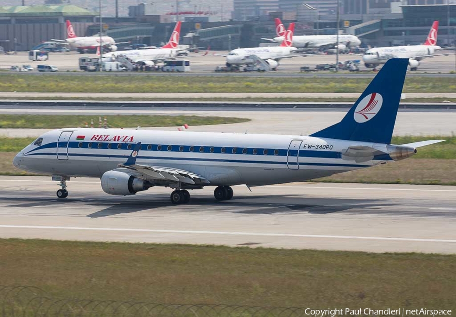 Belavia Belarus Airlines Embraer ERJ-175LR (ERJ-170-200LR) (EW-340PO) | Photo 75793