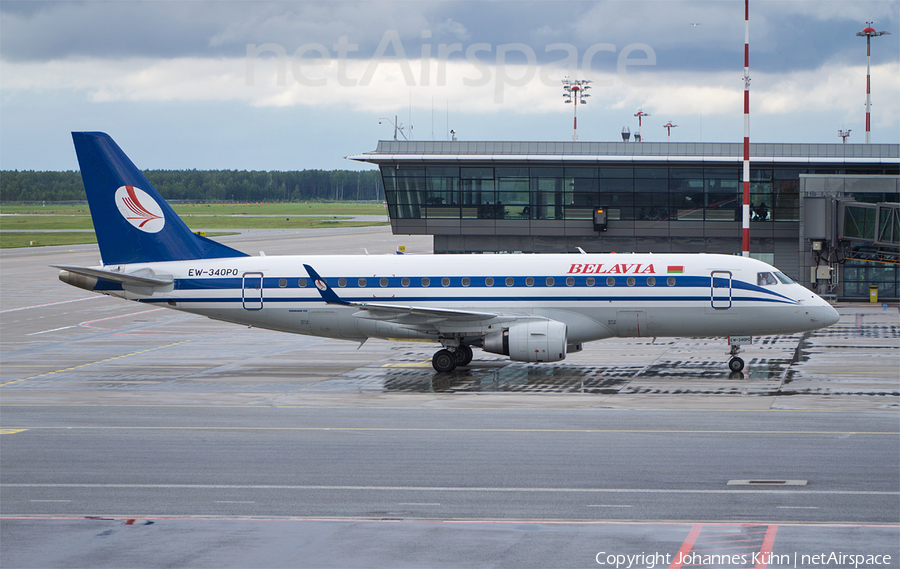Belavia Belarus Airlines Embraer ERJ-175LR (ERJ-170-200LR) (EW-340PO) | Photo 248942