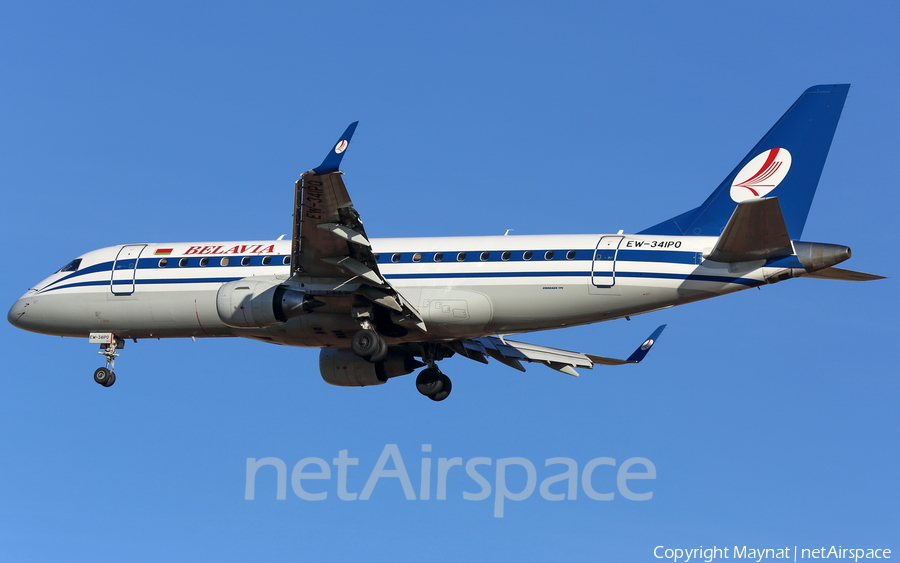 Belavia Belarus Airlines Embraer ERJ-175LR (ERJ-170-200LR) (EW-341PO) | Photo 180726