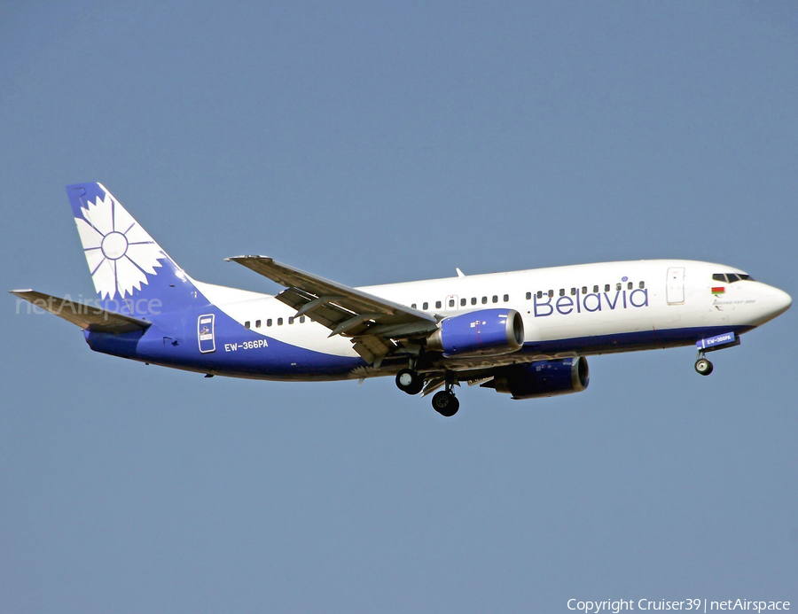 Belavia Belarus Airlines Boeing 737-31S (EW-366PA) | Photo 365138
