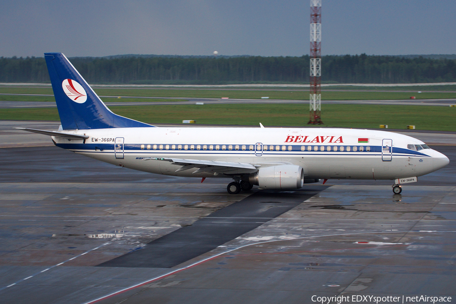 Belavia Belarus Airlines Boeing 737-31S (EW-366PA) | Photo 344789