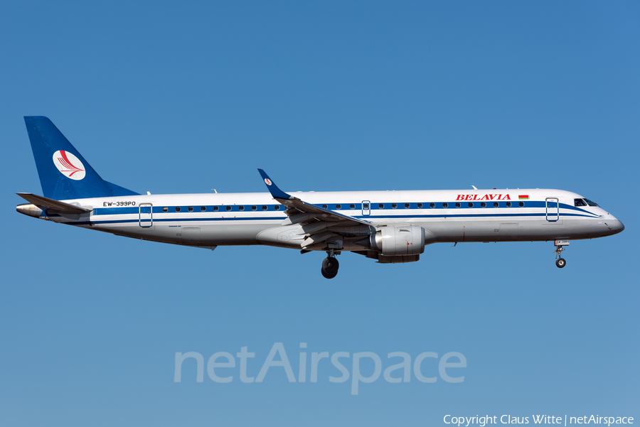 Belavia Belarus Airlines Embraer ERJ-195LR (ERJ-190-200LR) (EW-399PO) | Photo 322616