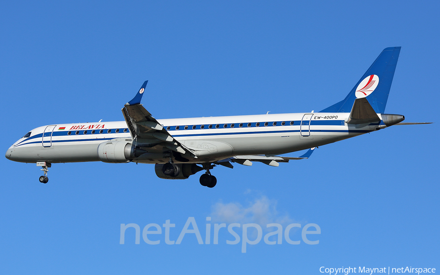 Belavia Belarus Airlines Embraer ERJ-195LR (ERJ-190-200LR) (EW-400PO) | Photo 312247