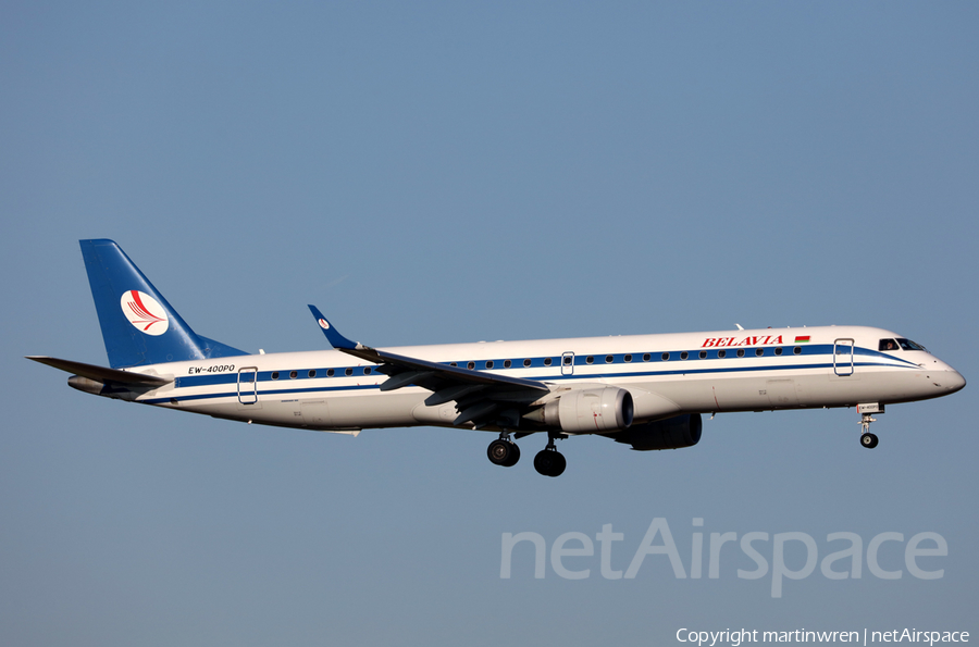 Belavia Belarus Airlines Embraer ERJ-195LR (ERJ-190-200LR) (EW-400PO) | Photo 281144