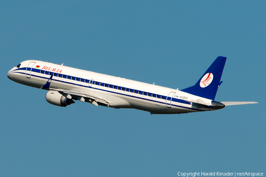 Belavia Belarus Airlines Embraer ERJ-195LR (ERJ-190-200LR) (EW-400PO) | Photo 300860