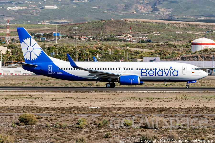 Belavia Belarus Airlines Boeing 737-8ZM (EW-457PA) | Photo 237557