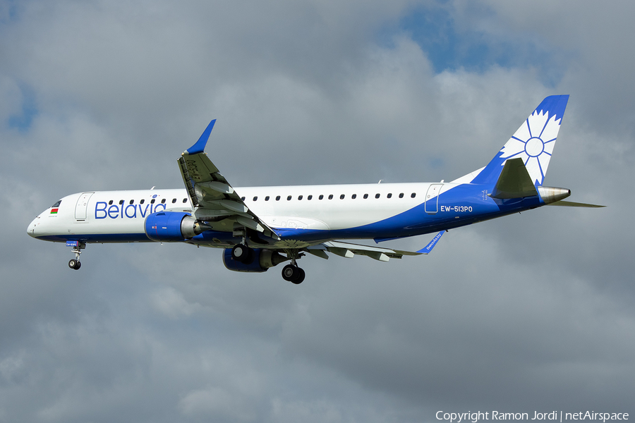 Belavia Belarus Airlines Embraer ERJ-195LR (ERJ-190-200LR) (EW-513PO) | Photo 354880